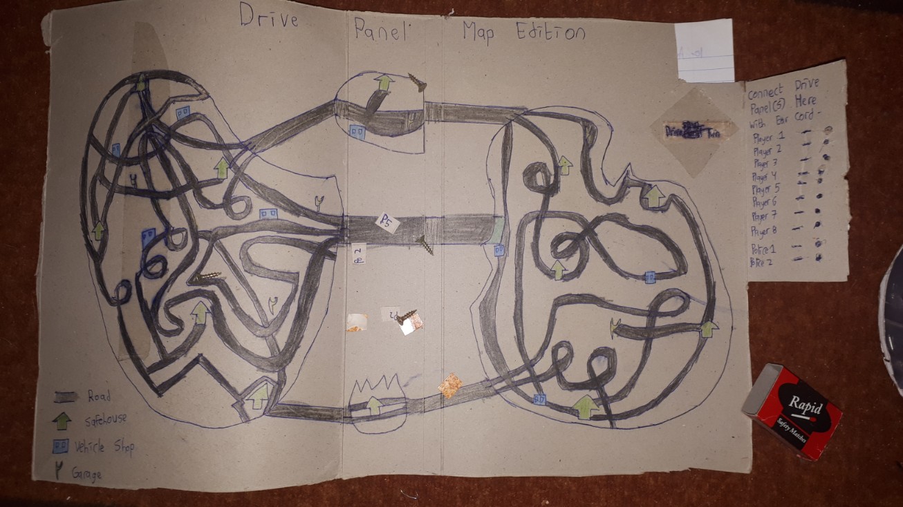 Custom Drive Panel map for me and my cousins